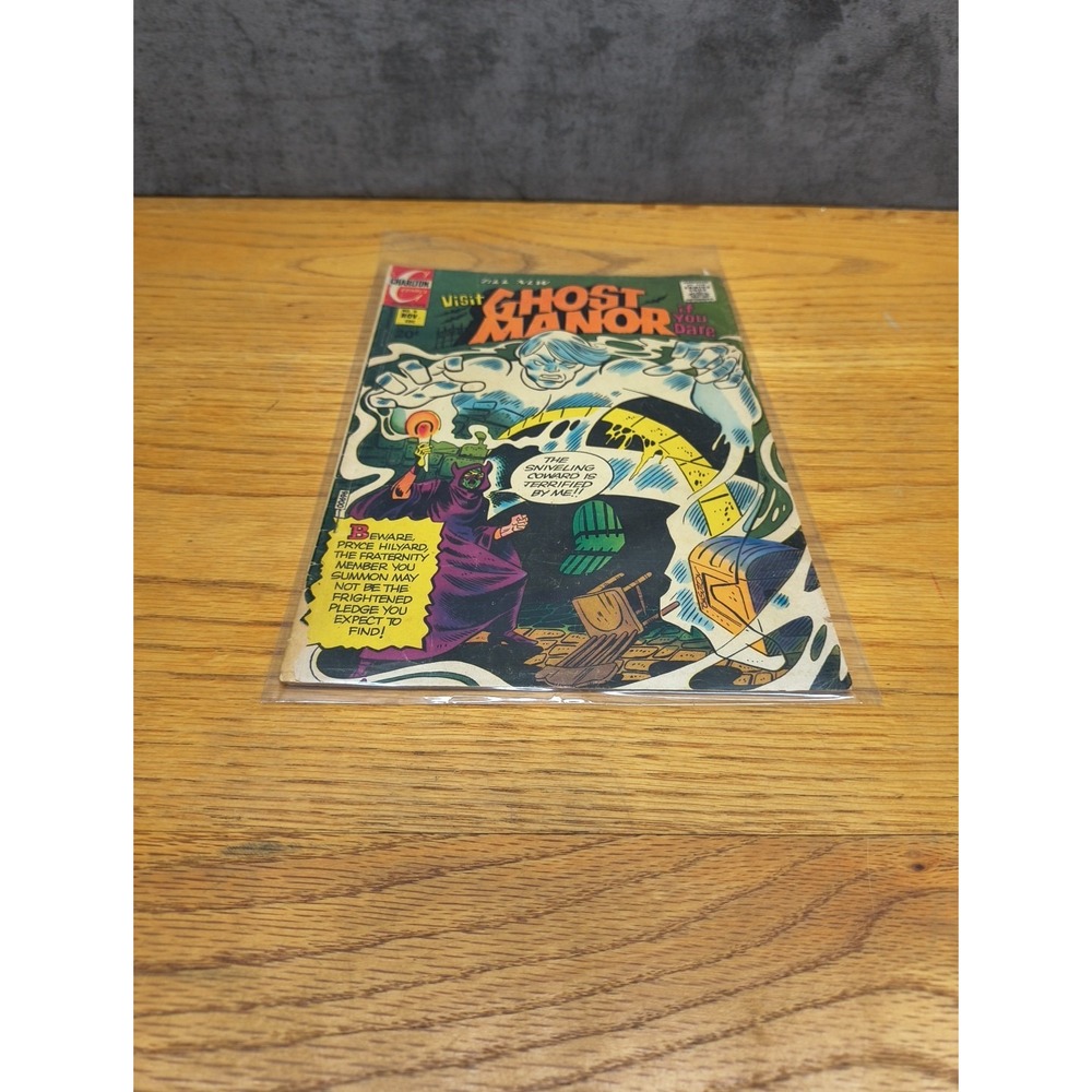 Ghost Manor 2nd Series #8  Charlton‎ Comics 1972